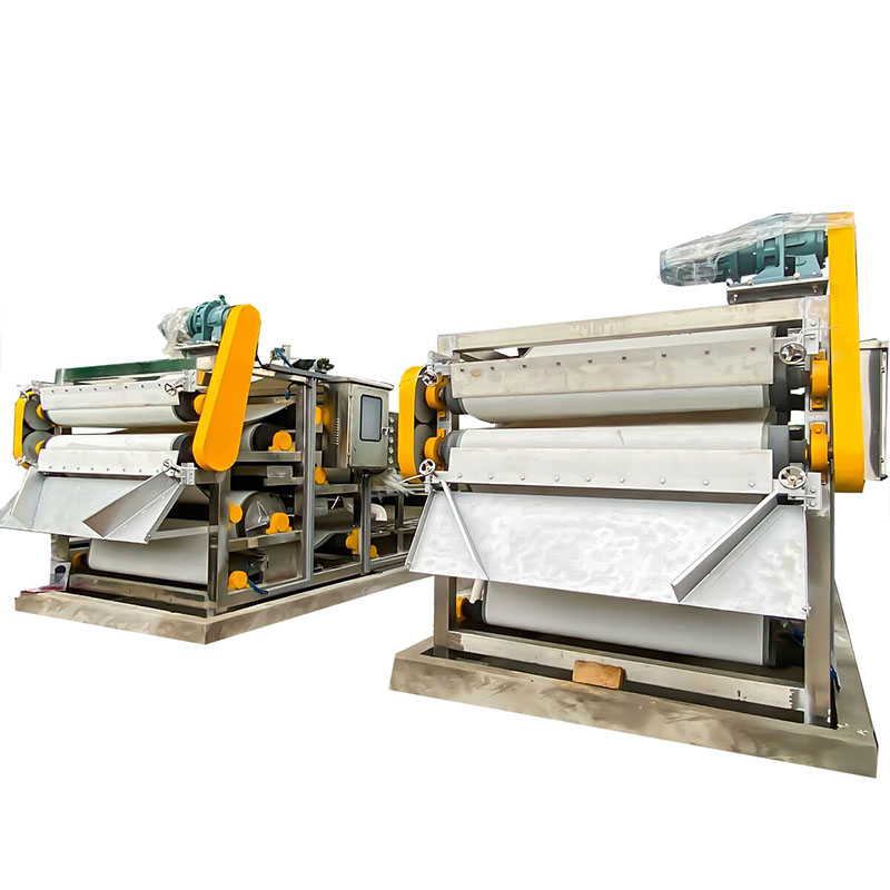 Máy ép lọc đai: Hướng dẫn toàn diện về khử nước bùn